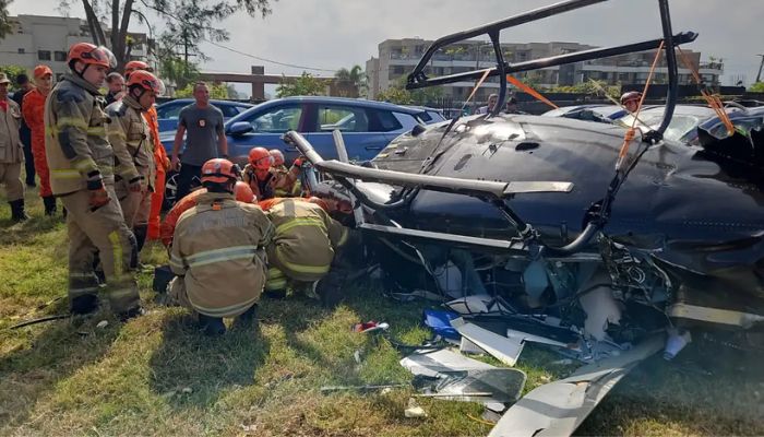 Anac investiga se helicóptero que colidiu fazia transporte clandestino